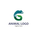 animal vector lizard salamander gecko crocodile and reptiles design logo