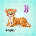 Animals alphabet: J is for Jaguar