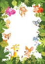 Animals Banner Vector Illustration