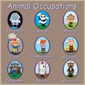 Animals Occupations,