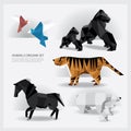 Animals Origami set