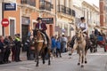 Animals parading through the streets