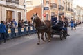 Animals parading through the streets