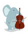 Animals play music Royalty Free Stock Photo