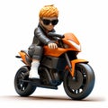 Animated Action Motorcycle: A Kid\'s Lit Adventure In Daz3d