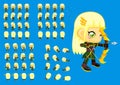 Animated Archer Character Sprites