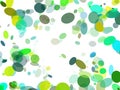 Animated bubbles frame