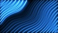 Animated curved neon light seamless loop modern motion graphics background