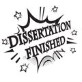 Dissertation finished