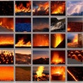 40 Animated Fire: A dynamic and fiery background featuring animated flames and embers that create a passionate and intense atmos