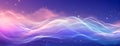 Animated floating particles in a smooth, slow wave pattern, evoking a sense of peaceful breathing