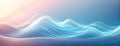 Animated floating particles in a smooth, slow wave pattern, evoking a sense of peaceful breathing