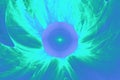 Animated fractal frequency space universe galaxy psychedelic music or for any other concept.