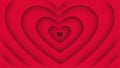 Animated heart loop background, ideal footage for romantic moments and for valentines day