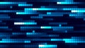 Animated horizontally line background. Moving horizontally glowing colorful lines, abstract animation background Royalty Free Stock Photo