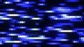 Animated horizontally line background. Moving horizontally glowing colorful lines, abstract animation background Royalty Free Stock Photo