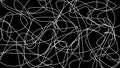 Animated matted doodle background