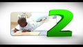 Animated numeration of children doing various activities