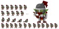 Animated Orc Character Sprites