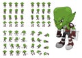 Animated Orc Character Sprites