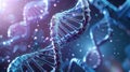 Animated sequence showing the process of DNA replication