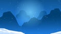 Animated Snow Mountains