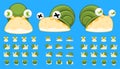 Animated Snail Character Sprites