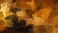 Animated twinking stained background seamless loop video - watercolor splotch effect - brown taupe beige camel ochre color