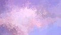 Animated twinkling stained background full HD seamless loop video - watercolor splotch liquid effect - color light cute pink viole