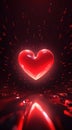 animated valentines day holograms red heart