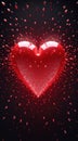 animated valentines day holograms red heart