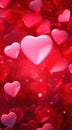 animated valentines day holograms red heart