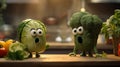 Talking Spinach Friends: A Pixar-style Animation By Paul Wong