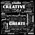 animation graphic, design, text word cloud, use for banner, painting, motivation, web-page, website background, t-shirt & shirt