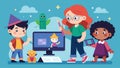 In the animation workshop children use their imagination to animate their favorite fairy tale characters using fun and