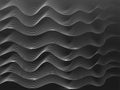 Animations of wave motion from particle field dance motion background.