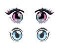 Anime eyes