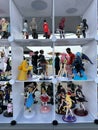 Anime Figurines show case in the first Chinese Anime Fiesta Toronto, Canada