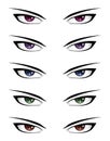 Anime male eyes