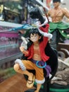 Anime one piece Monkey D luffy Royalty Free Stock Photo