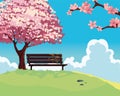 anime scene background