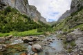 Anisclo canyon in Ordesa national park, Spain