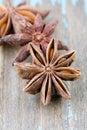 Anise aniseed star Royalty Free Stock Photo