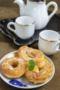 Anise donuts for tea or coffee time