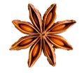 Anise star macro Royalty Free Stock Photo