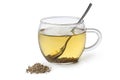 Anise tea in a glass Royalty Free Stock Photo