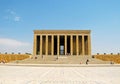 Anitkabir or the mausoleum of Mustafa Kemal Ataturk in Ankara , Turkey Royalty Free Stock Photo