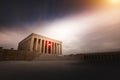 Anitkabir, Ankara, Turkey - Mausoleum of Ataturk, Mustafa Kemal Ataturk, first president of the Republic of Turkey Royalty Free Stock Photo