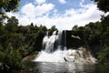 Aniwaniwa Water Falls - Lake Waikaremoana Royalty Free Stock Photo