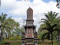 Anjuk ladang monument. Anjuk means high, high place, got a resounding victory. Ladang means land.